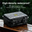 Waterproof Case for Nintendo Switch 2 ABS Hard Shell Protective Storage Box Full Set Accessories Organizer with Portable Handle - 5