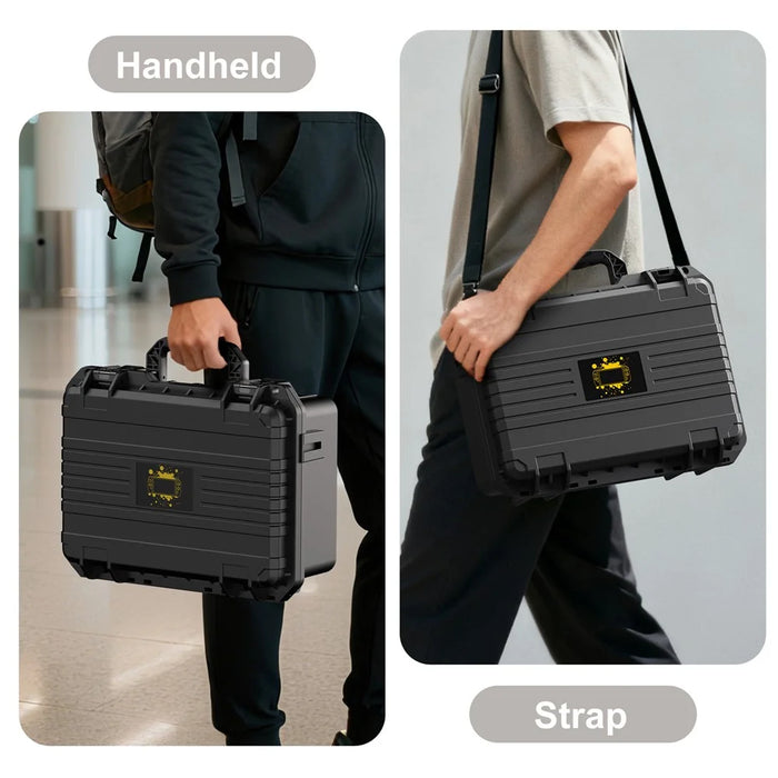 Waterproof Case for Nintendo Switch 2 ABS Hard Shell Protective Storage Box Full Set Accessories Organizer with Portable Handle - 7