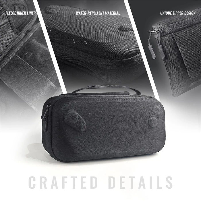 JYS-X158 For Asus ROG Xbox Ally X (2025) / Ally (2025) Handheld Console Storage Bag Waterproof Shockproof Protective Case with Detachable Accessory Pouch - 7