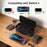 STARTRC GAMES For Nintendo Switch 2 Console / Switch 2 Pro Controller Carrying Case Travel PU Storage Bag - 5
