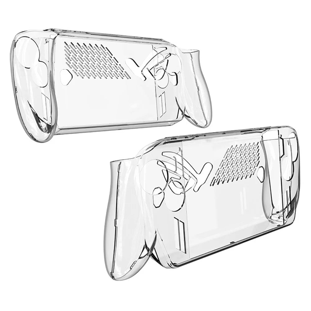3 in 1 For Asus ROG Xbox Ally X (2025) Clear PC Protective Cover Tempered Glass Screen Protector and Carrying Bag Set - 6