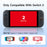 EASYSMX A04 4 in 1 For Nintendo Switch 2 Game Console Carrying Bag Screen Protector Joy-Con Cover Joystick Cap Set - 4