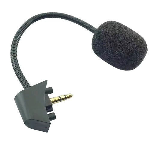 Replacement Noise-Canceling Boom Microphone for Siberia T20 Gaming Headset, Detachable Mic Headphones Accessory - Black - 1
