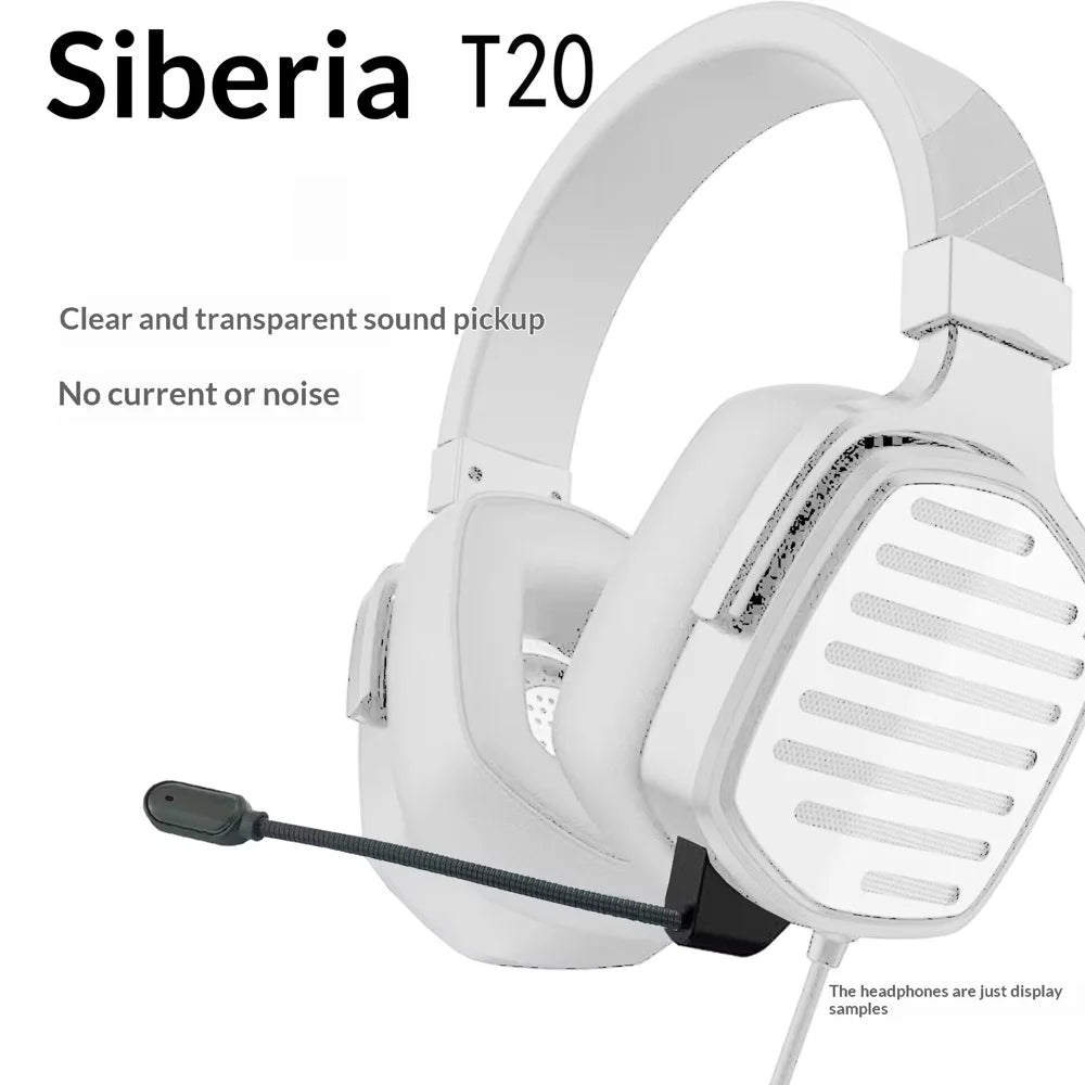 Replacement Noise-Canceling Boom Microphone for Siberia T20 Gaming Headset, Detachable Mic Headphones Accessory - Black - 2