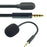Replacement Microphone for ASUS ROG Prism 2 Gaming Headset Noise Cancelling Detachable Boom Mic Headphones Accessory - Black - 1