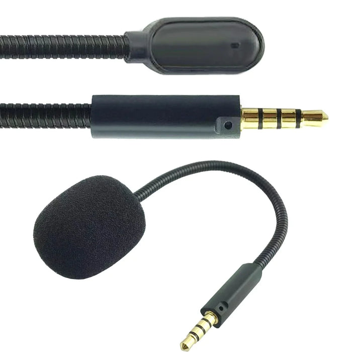 Replacement Microphone for ASUS ROG Prism 2 Gaming Headset Noise Cancelling Detachable Boom Mic Headphones Accessory - Black - 1