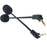 Replacement Microphone for HyperX Cloud Alpha S Gaming Headset Noise Cancelling 3.5mm Boom Flexible Mic - Black - 3