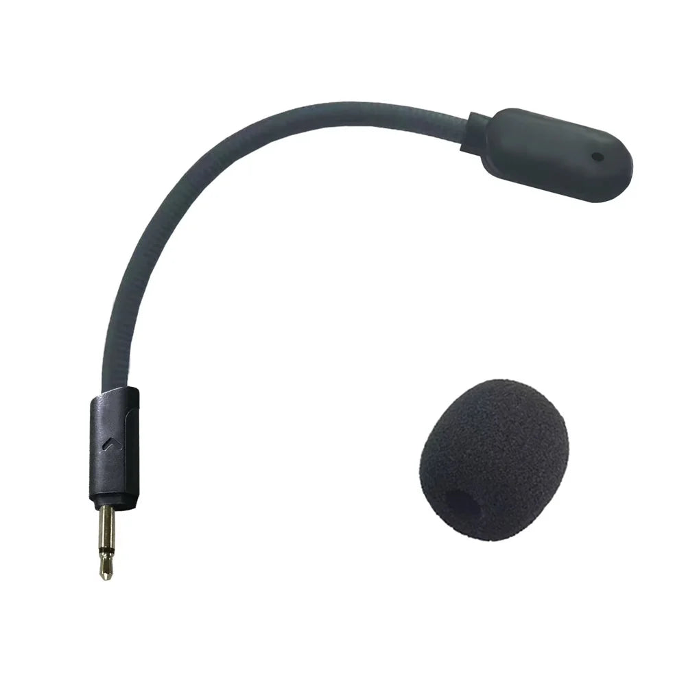Replacement Microphone for JBL Quantum 100 / Quantum 350 / Quantum 360 / Quantum 400 Gaming Headset Noise Cancelling Boom Mic with 2.5mm Plug - Black - 1
