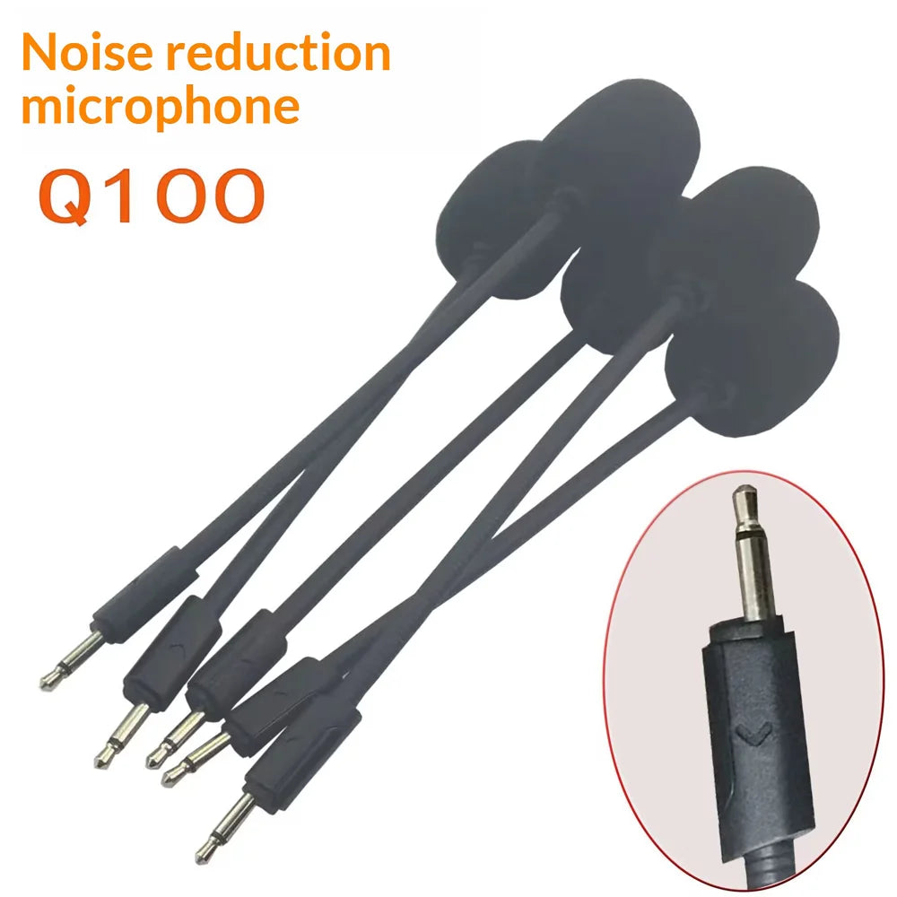 Replacement Microphone for JBL Quantum 100 / Quantum 350 / Quantum 360 / Quantum 400 Gaming Headset Noise Cancelling Boom Mic with 2.5mm Plug - Black - 7