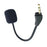 Replacement Microphone for HyperX Cloud III Gaming Headset Noise Cancelling Boom Mic Headphones Accessories - Black - 1