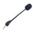 M20 3.5mm Replacement Microphone for HyperX Cloud III Gaming Headset Boom Flexible Mic Noise Cancelling with Foam Cover - Black - 3