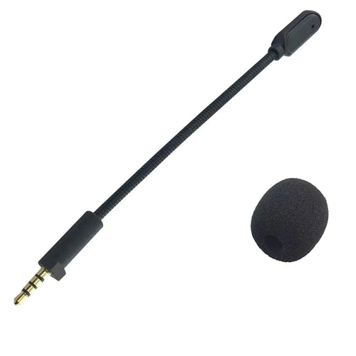 M25 Noise Cancelling Microphone for ASUS ROG Theta 7.1 Gaming Headset Detachable Boom Mic Headphones Accessories - Black - 1