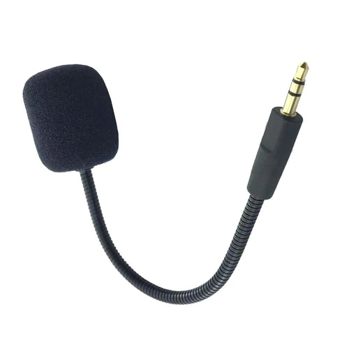 For HyperX Cloud Orbit S Gaming Headset Microphone Noise Cancelling Detachable Boom Mic with 3.5mm Jack - Black - 1