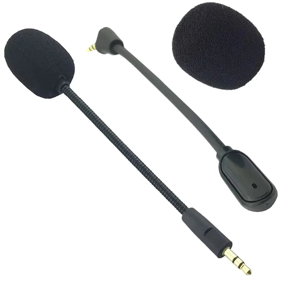 For HyperX Cloud Orbit S Gaming Headset Microphone Noise Cancelling Detachable Boom Mic with 3.5mm Jack - Black - 2