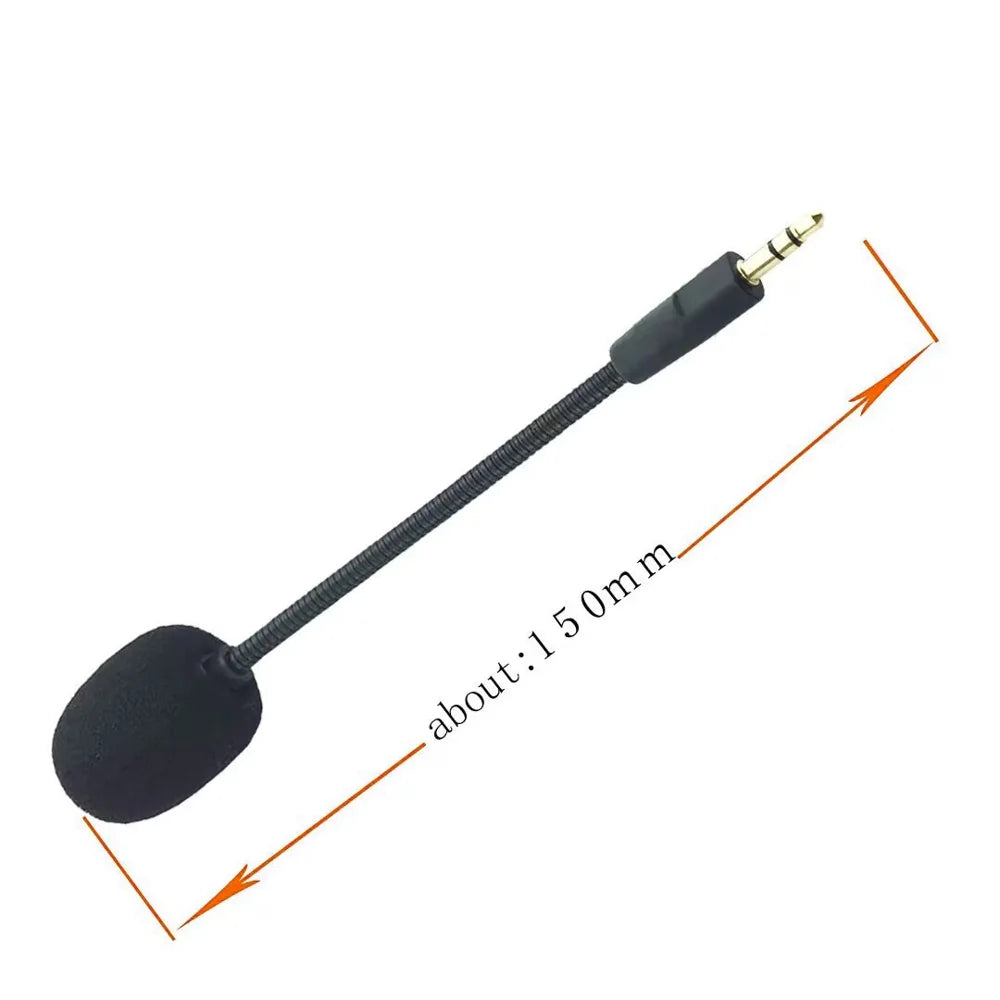 For HyperX Cloud Orbit S Gaming Headset Microphone Noise Cancelling Detachable Boom Mic with 3.5mm Jack - Black - 6