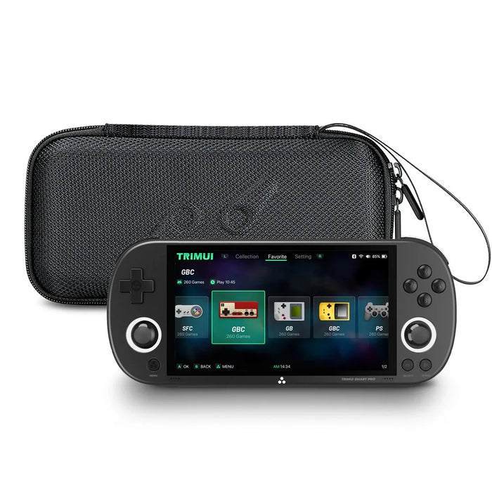 Game Console Carrying Case for TRIMUI Smart Pro S Portable Storage Bag Protection Cover with Handle - 6