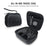 JYS SDM009 Controller Carrying Case for Steam Controller  /  Switch Pro  /  Switch 2 Pro  /  PS5  /  PS4  /  Xbox Hard EVA Travel Storage Bag - Black - 3