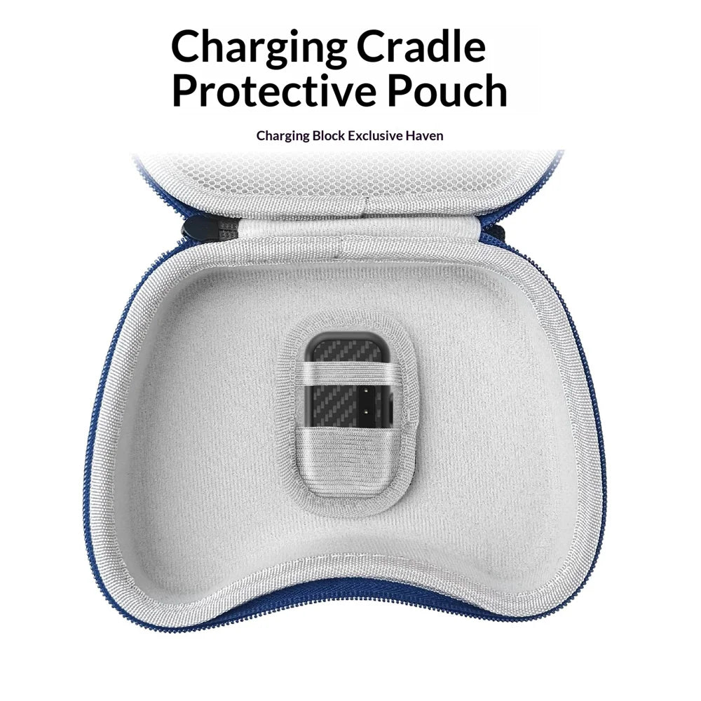 PGTECH GP-827 For Steam Controller (2nd generation) Carrying Case Waterproof Zipper Storage Bag with Charging Dock Compartment - 5