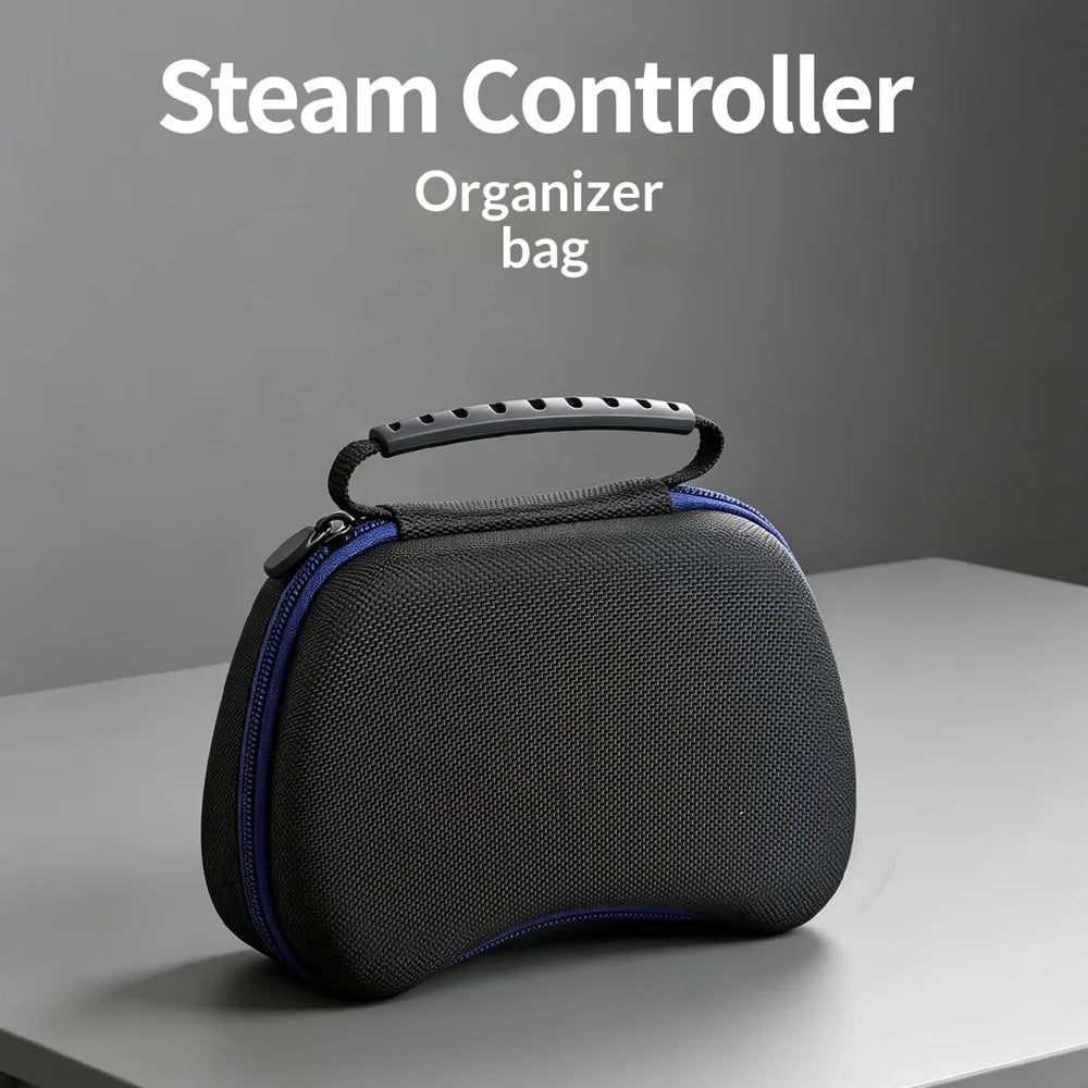 PGTECH GP-827 For Steam Controller (2nd generation) Carrying Case Waterproof Zipper Storage Bag with Charging Dock Compartment - 7