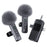 QY22 2.4G Wireless Lavalier Microphone Type-C iP (5-14) 3.5mm TRS Lavalier Mic for Live Streaming Interview (2 Microphones+1 Receiver) - 2