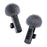 QY22 2.4G Wireless Lavalier Microphone Type-C iP (5-14) 3.5mm TRS Lavalier Mic for Live Streaming Interview (2 Microphones+1 Receiver) - 3