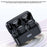 YESIDO KR30 iP Plug 2.4GHz AI Noise Reduction Wireless Lavalier Microphone with Charging Case, 2 Transmitters + 1 Receiver - Black - 2