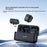 YESIDO KR31 Type-C Plug 2.4GHz Wireless Lavalier Microphone AI Noise Cancellation with Charging Case, 2 Transmitters + 1 Receiver - Black - 2