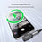YESIDO KR28 iP Plug 2.4GHz Wireless Lavalier Microphone Dual Transmitter Plug and Play Clip-on Mic - Black - 3