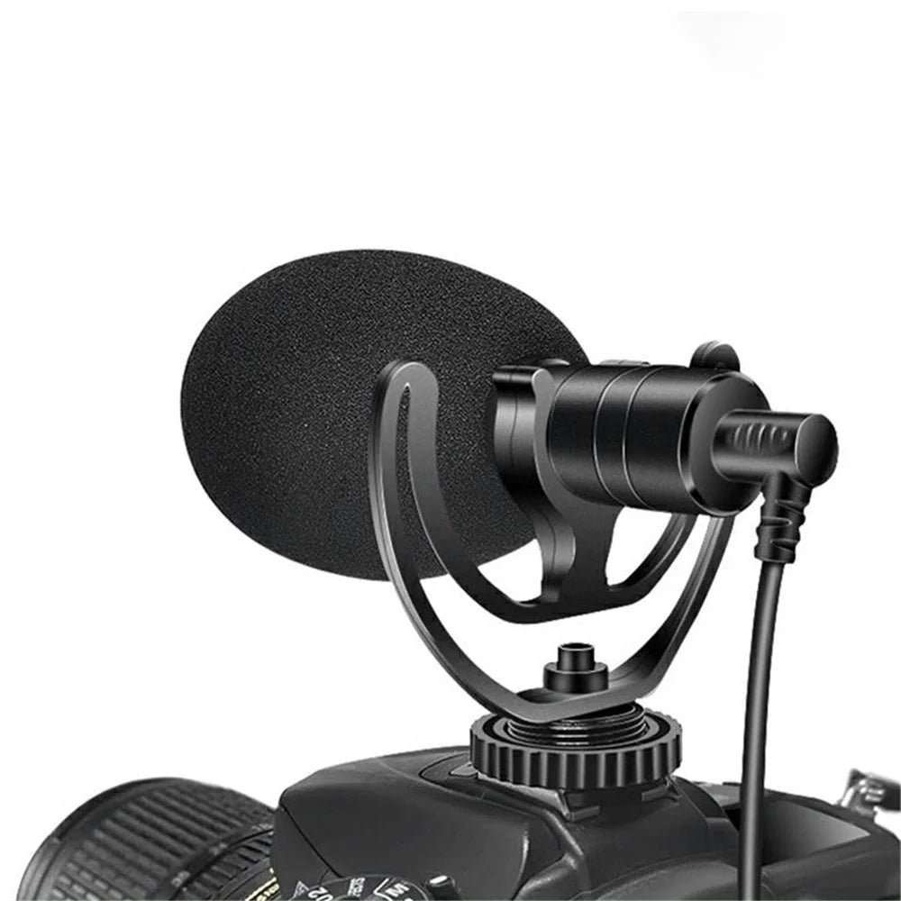YICHUANG YC-VM400 Shotgun Video Microphone Universal Recording Mic for DSLR Camera iPhone Android Smartphones - 1
