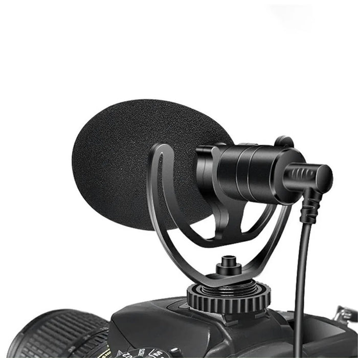 YICHUANG YC-VM400 Shotgun Video Microphone Universal Recording Mic for DSLR Camera iPhone Android Smartphones - 1
