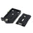 QRA-635L Quick Release Plate SLR DSLR Camera Lens Tripod Mount Clamp Plate Adapter - 4