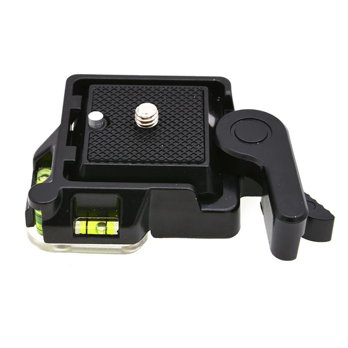 Quick Release Plate Platform Mount Base Camcorder Tripod Monopod Ball Head for DSLR Camera QR40 1/4 Screw - 1