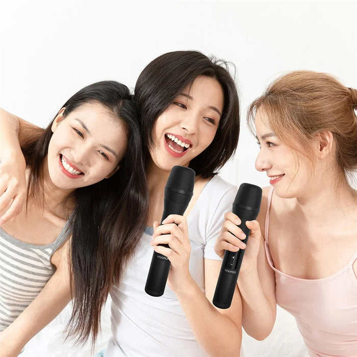 YANMAI UF8 UHF Auto Wireless Dynamic Microphone System with Receiver for Amplifier Mixer Speaker - 6