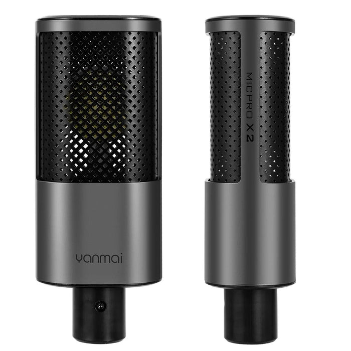 YANMAI X2 Condenser Microphone Kit Cardioid Mic Shock Mount+Foam Cap+Cable for PC Studio Recording - 5