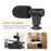 3.5mm External Stereo Condenser Microphone for DSLR Camera Vlog Interview Video Recording Microphone - 2
