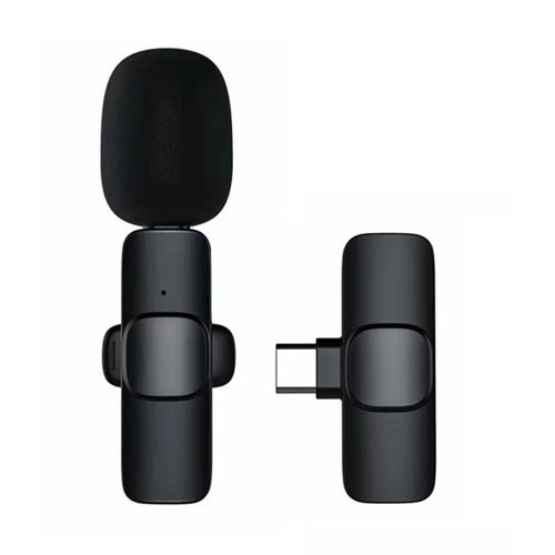 K1 Type-C Wireless Lavalier Microphone USB-C Mini Collar Clip Microphone for Video Calling Live Broadcasting - 1