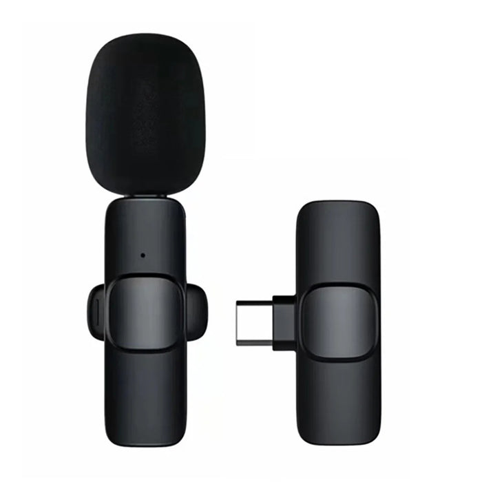 K1 Clip Microphone 2.4G Wireless Lapel Mic with Type-C Receiver for Mobile Phone Live Stream Interview Short Video - 1