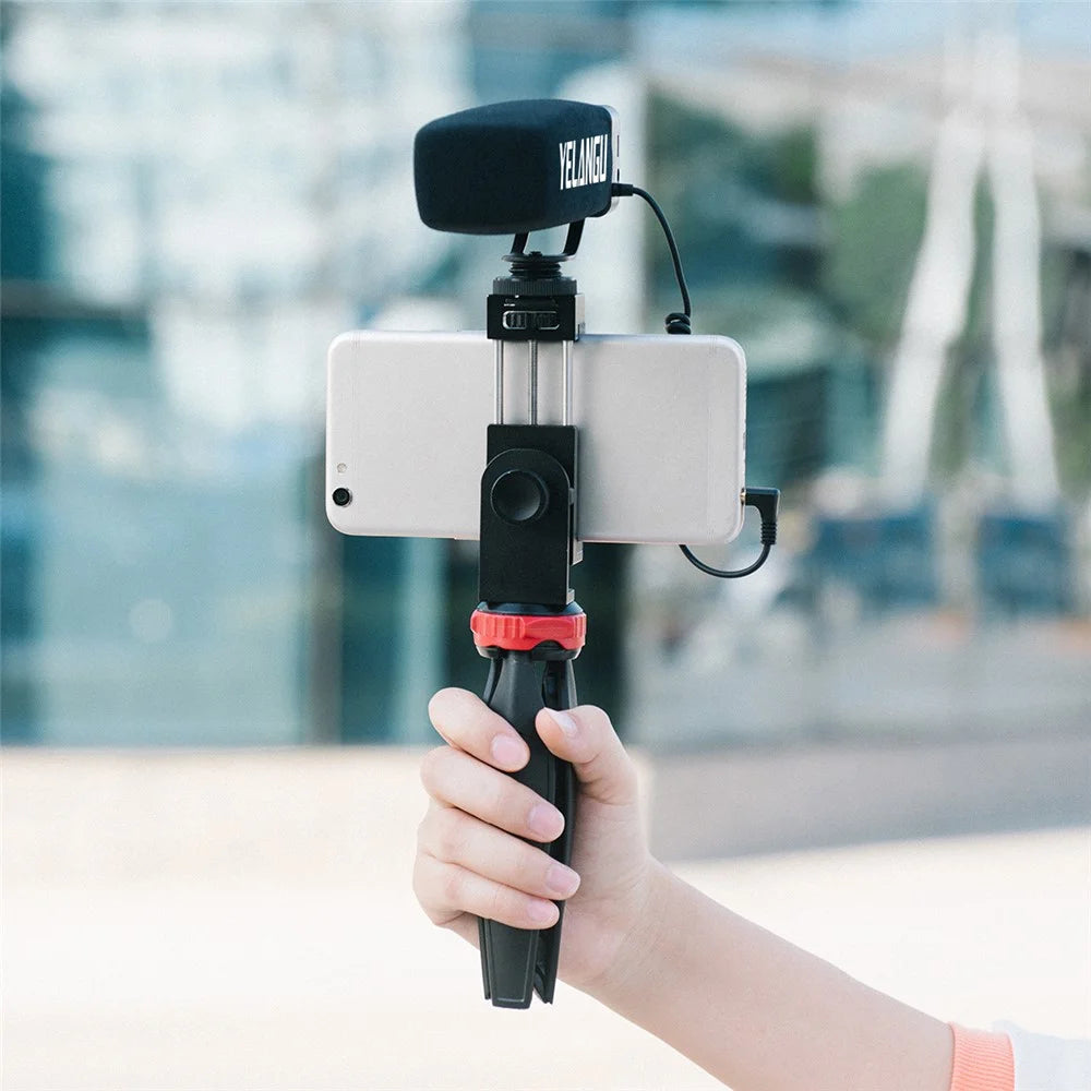 YELANGU MIC09 Professional On-Camera Interview Gain Microphone 3.5mm Audio Plug for DSLR Camera VLOG - 5