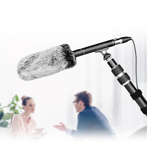 YELANGU MIC07 Professional Interview Microphone Long Distance Cardioid Pickup 3.5mm Plug for SLR Camera Record - 1