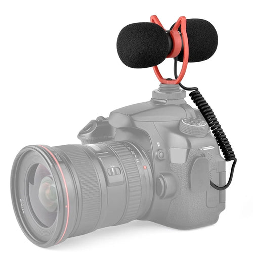YELANGU MIC11 Portable Recording Microphone Professional Anti-Noise Microphone with External Single/Two-Way Recording Switch - 1