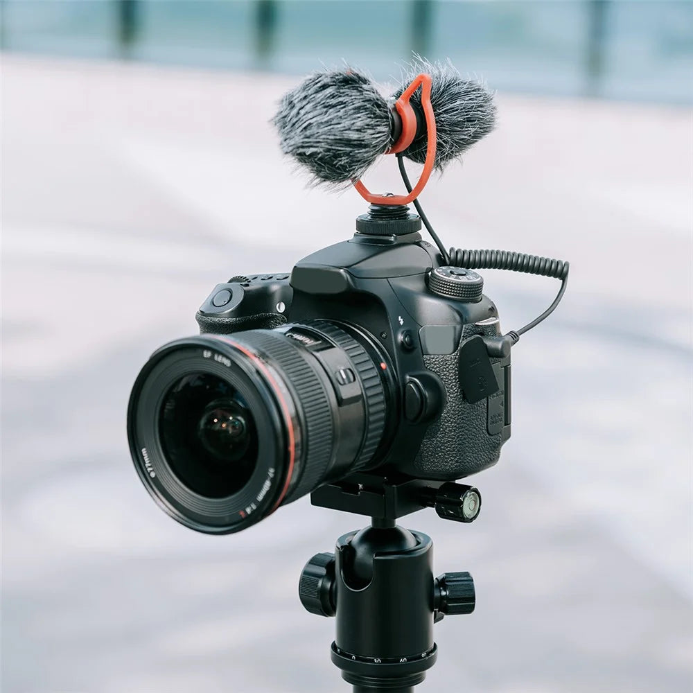 YELANGU MIC11 Portable Recording Microphone Professional Anti-Noise Microphone with External Single/Two-Way Recording Switch - 3