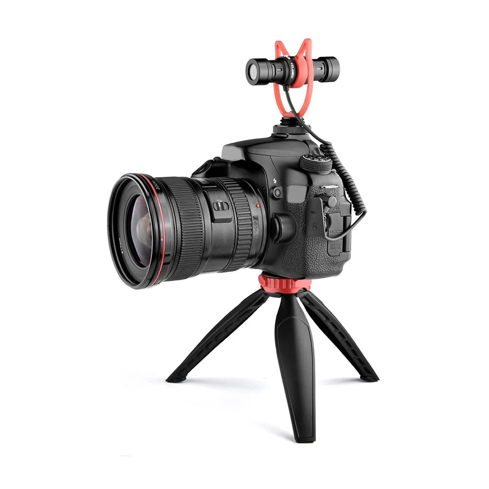 YELANGU MIC11 Portable Recording Microphone Professional Anti-Noise Microphone with External Single/Two-Way Recording Switch - 7
