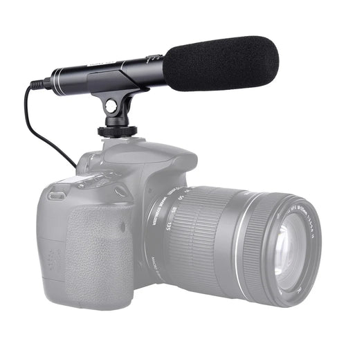 YELANGU MIC01 Condenser Microphone for Camera Recording Vocals Voice YouTube Tiktok - 1