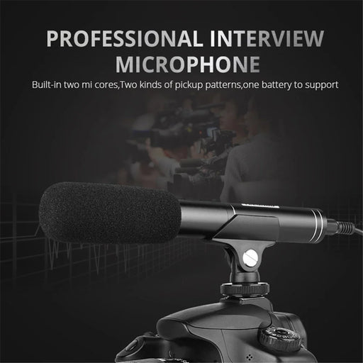 YELANGU MIC01 Condenser Microphone for Camera Recording Vocals Voice YouTube Tiktok - 2