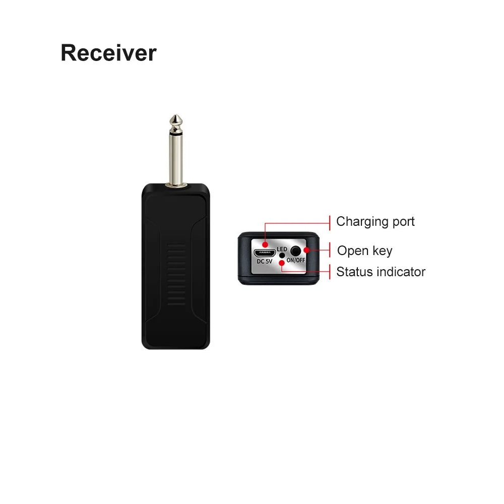 U12F 2 Transmitters + 1 Receiver UHF Wireless Head-mounted Microphone System for Tour Guide Teacher Training - 3