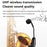 U12SKS-T UHF Wireless Microphone System Clip-on Musical Instruments Receiver Transmitter for Saxophone Trumpet - 3