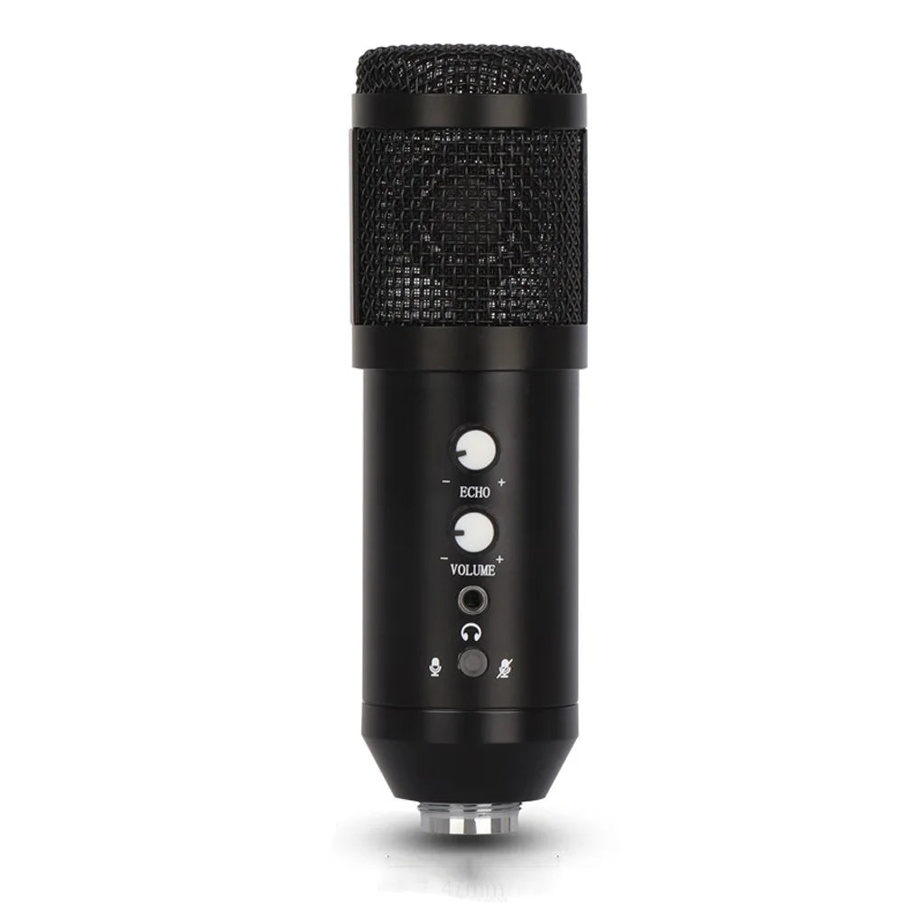 E102/192K Tripod USB Wired Condenser Microphone Professional Desktop Cardioid Mic for Recording/Singing/Teaching/Gaming/Live Broadcast - 3