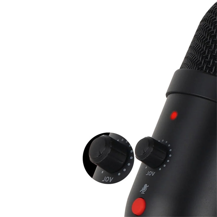 A22-X Desktop Microphone Set with Flexible Boom Arm Stand Plug and Play for PC Desktop Laptop Computer Gaming Streaming Podcast - 2