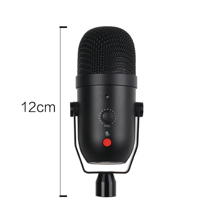 A22-X Desktop Microphone Set with Flexible Boom Arm Stand Plug and Play for PC Desktop Laptop Computer Gaming Streaming Podcast - 6