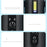 A33 LED Voice Control Breathing Light USB Unidirectional Condenser Microphone One-Key Noise Reduction Mic for Recording/Singing/Teaching/Gaming/Live Broadcast - 6